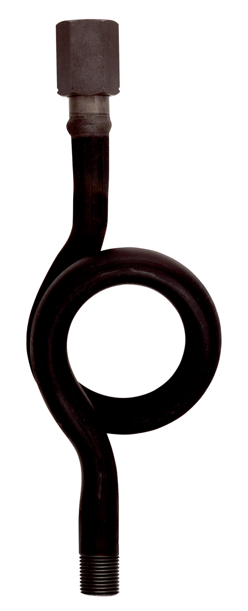 AFRISO Wassersackrohr handelsüblich Kreis-Form Spannmuffe G1/2B, Stahl VOR 108030