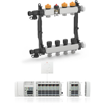 Equipment for surface heating and cooling systems