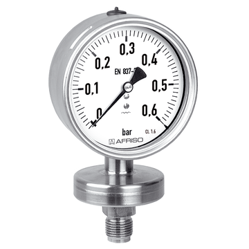 Mechanical pressure measuring instruments