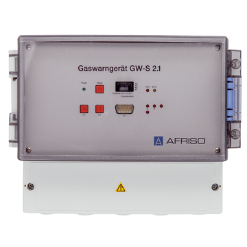 Gaswarngerät GW-S 2.1 / GW-S 4.1 im Wandaufbaugehäuse