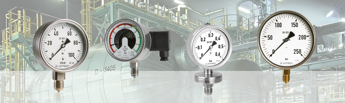 Mechanische Druckmessgeräte - AFRISO - AFRISO