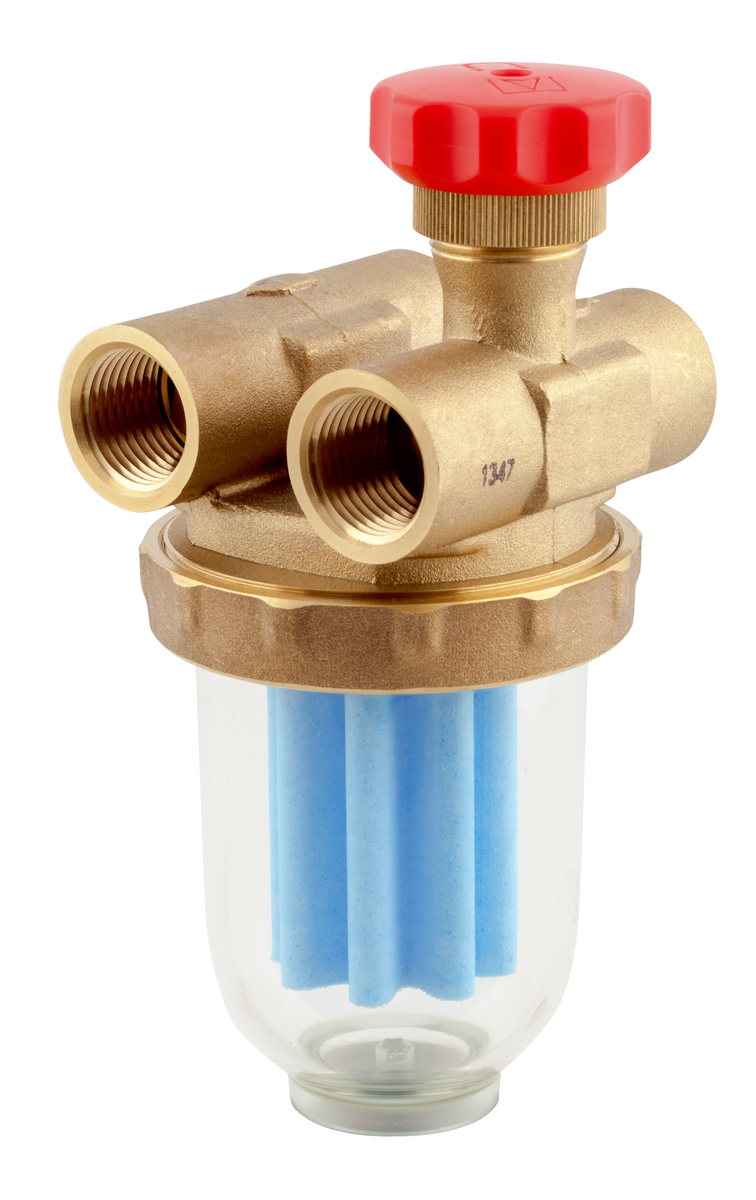AFRISO Zweistrangfilter Z 1/2 500 Si Sikusieb 50-70 my, 2x G1/2 IG-2x G1/2 IG SAR 99270
