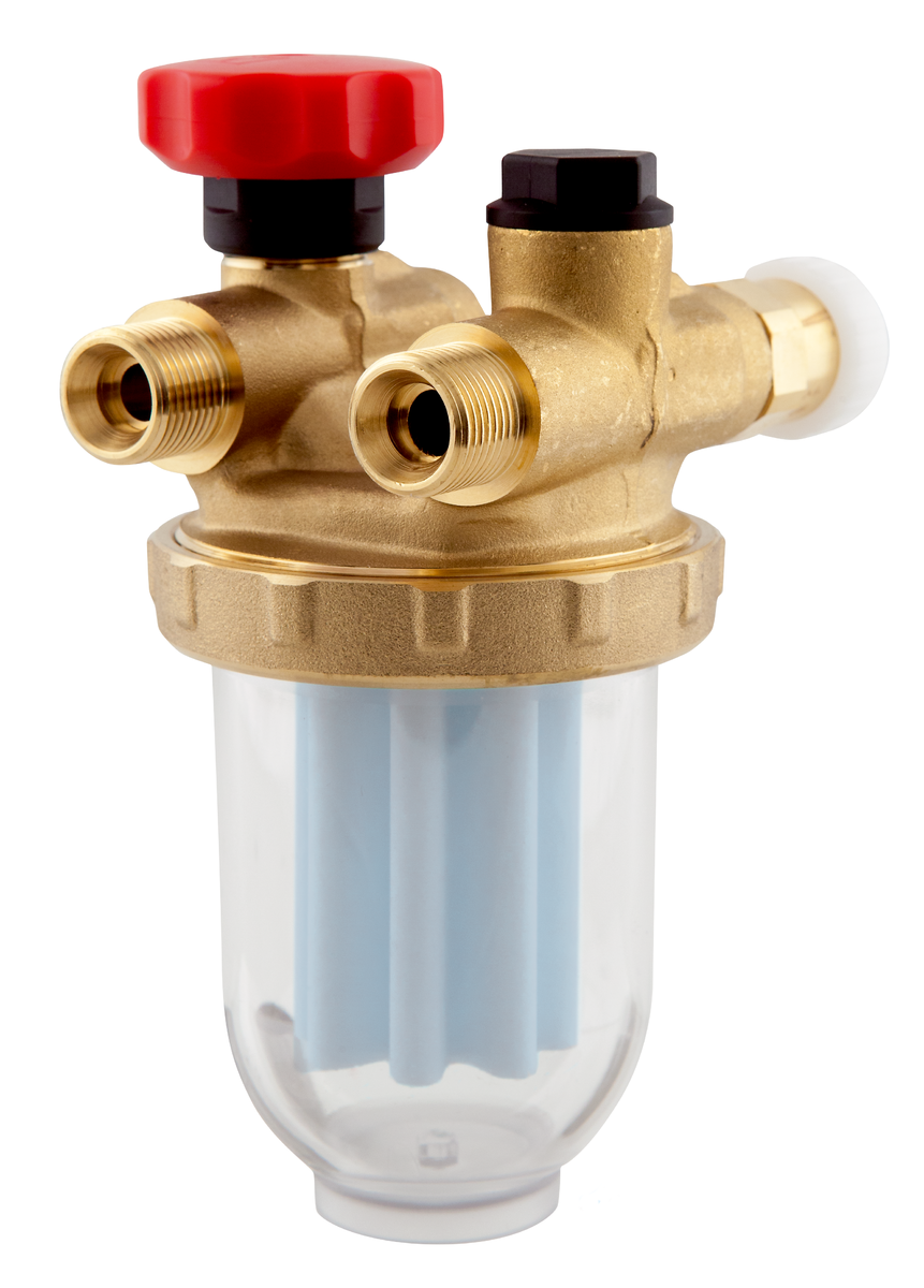 AFRISO Einstrangfilter R 500 Si Sikusieb 50-70 my, G3/8 IG - 2x G3/8 AG SAR 99120