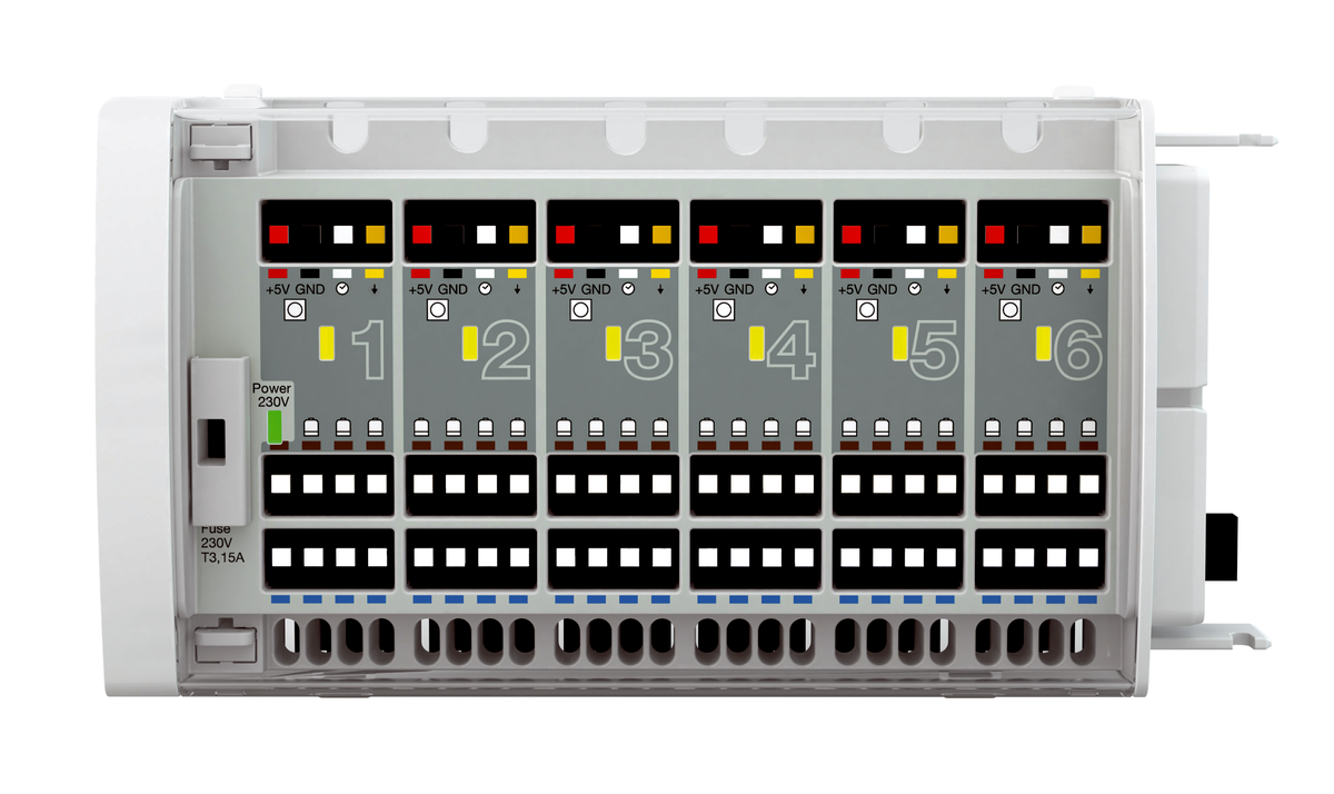 AFRISO Reglermodul Draht RM D6 für 6 Regelkreise VOR 8490