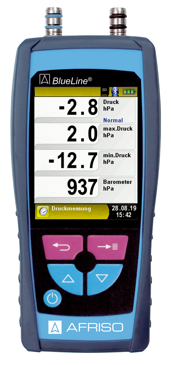 AFRISO Druckmessgerät S4601 ST 0/150mbar 2xD8 VOR 3980 3990 4000 4010