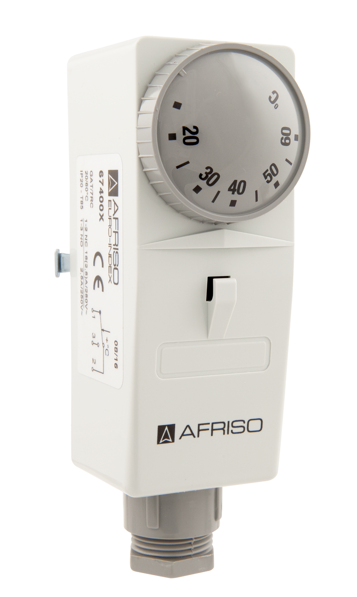 AFRISO Gehäuse-Anlegethermostat GAT/7RC 0/60C SAL 73930 73940