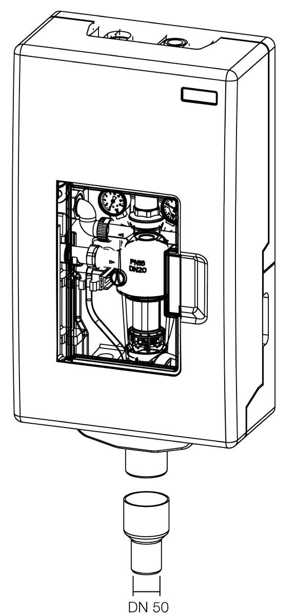 AFRISO Hauswasser-System-Center HWSC BEF 100390