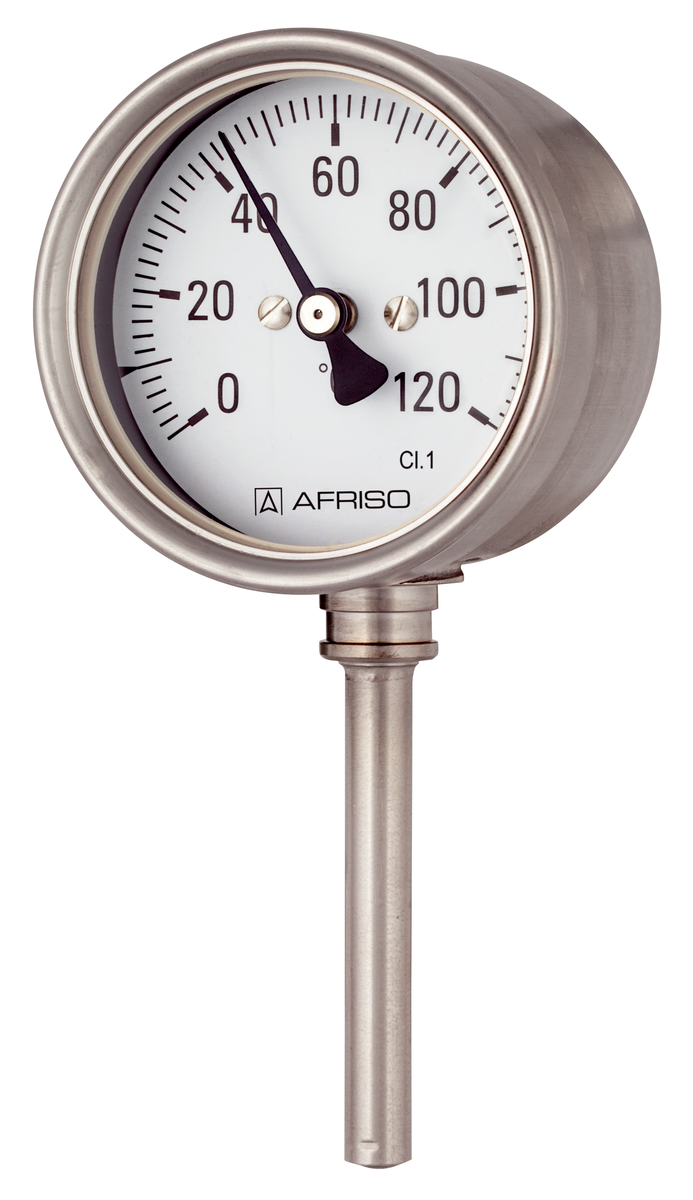 Afriso Flue Thermometer RT 80 0-300 degrees 64238 150 MM