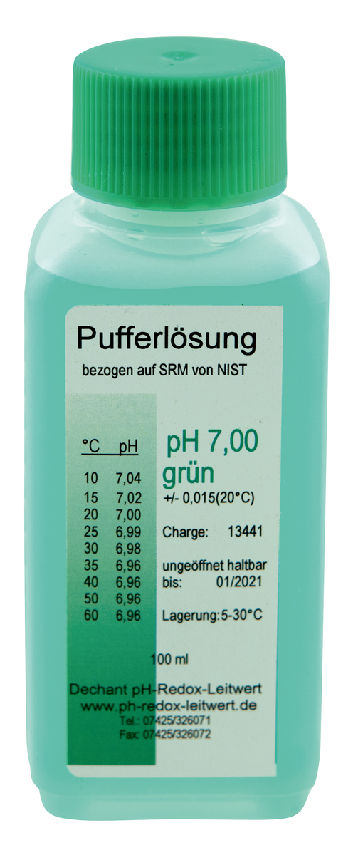 AFRISO Pufferlösung pH7 100ml grün VOR 97670