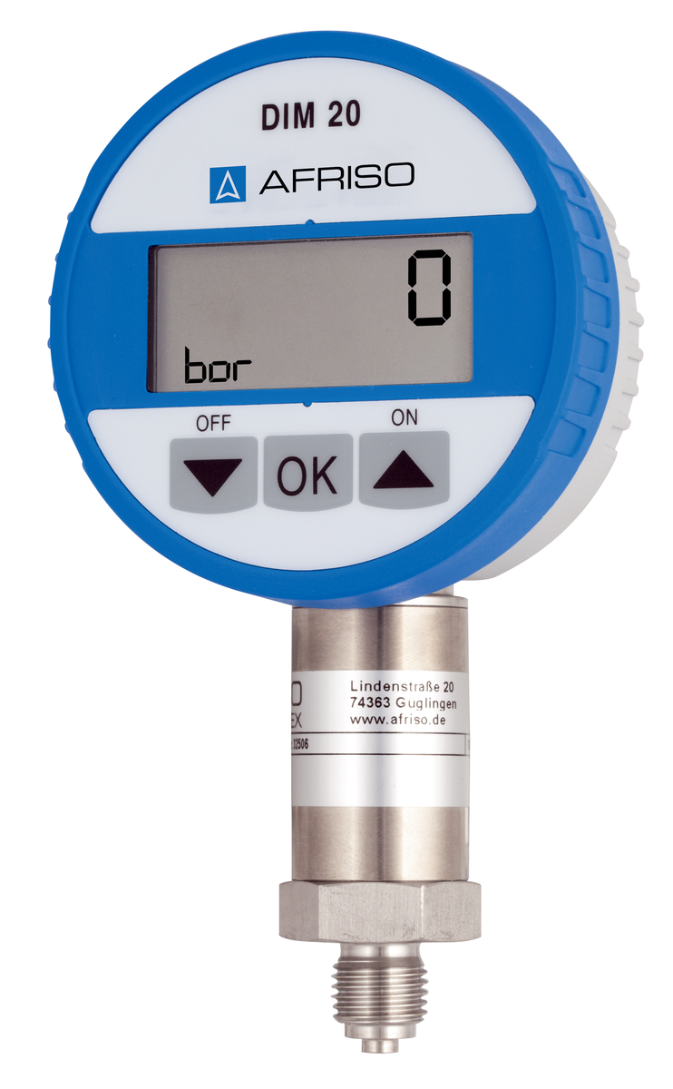 AFRISO Digitalmanometer DIM 20 -1/0bar G1/4B radial SAR 3450 3460 3470 3480 3490 3500 3510 3520 3530 3540 3550