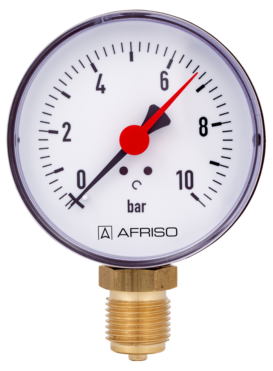 AFRISO Rohrfedermanometer RF 80 -1/0bar G1/2B radial Kl.2,5 VOR 15940 15950 15960 15970 15980 15990 16000 16010 16020