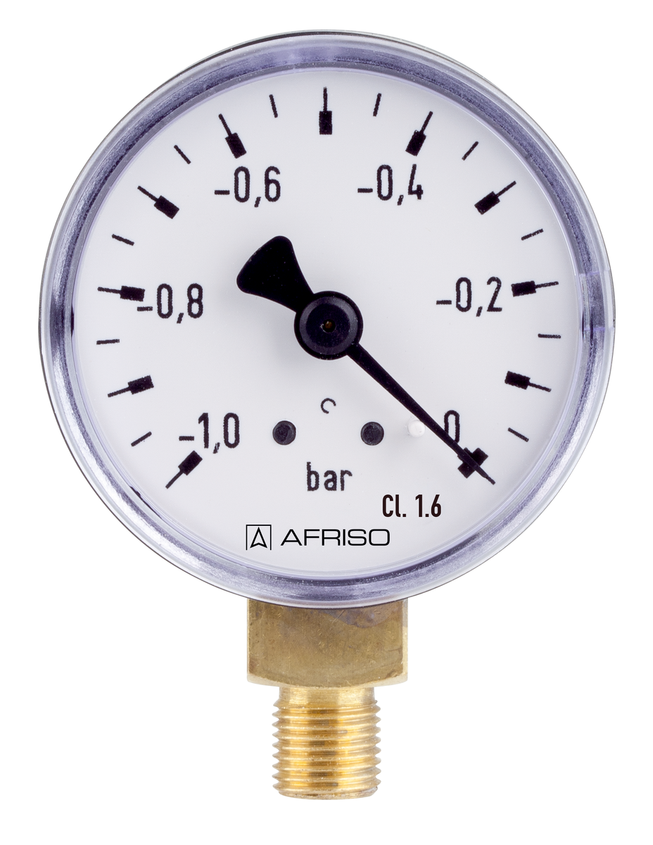 AFRISO Manometer für Pumpenprüfset RF50 PPS D101 -1/0bar G1/8B rad VOR 16120 16130 object_image_58044imagemain_dech