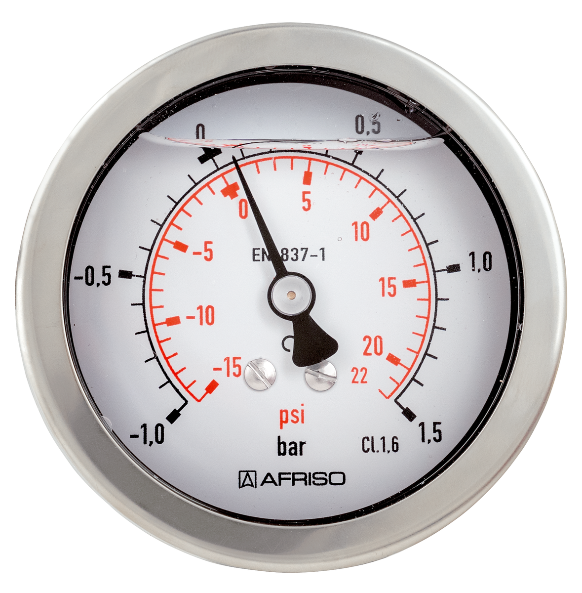 Rohrfeder-Glyzerinmanometer Typ D7 - AFRISO - AFRISO