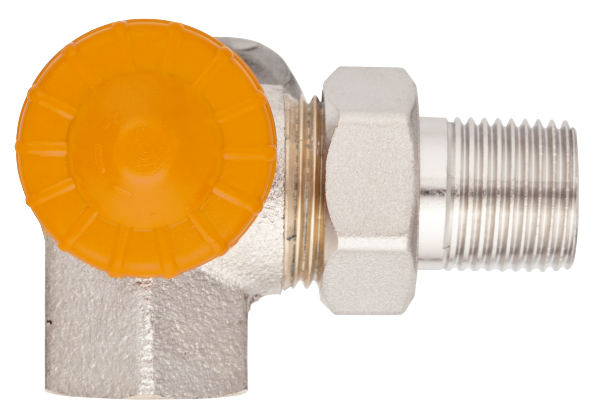 AFRISO Thermostat-Ventilunterteil Vario-DP Winkel-Eck links DN15 DRA 94180