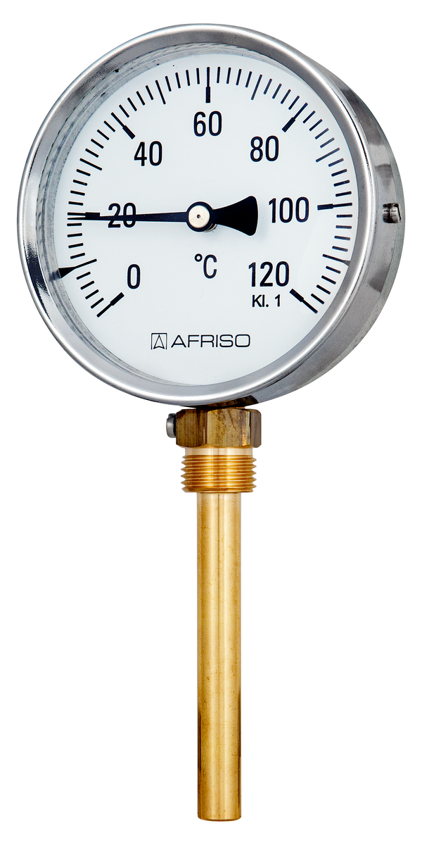 Bimetal stainless steel thermometer BiTh E - AFRISO - AFRISO