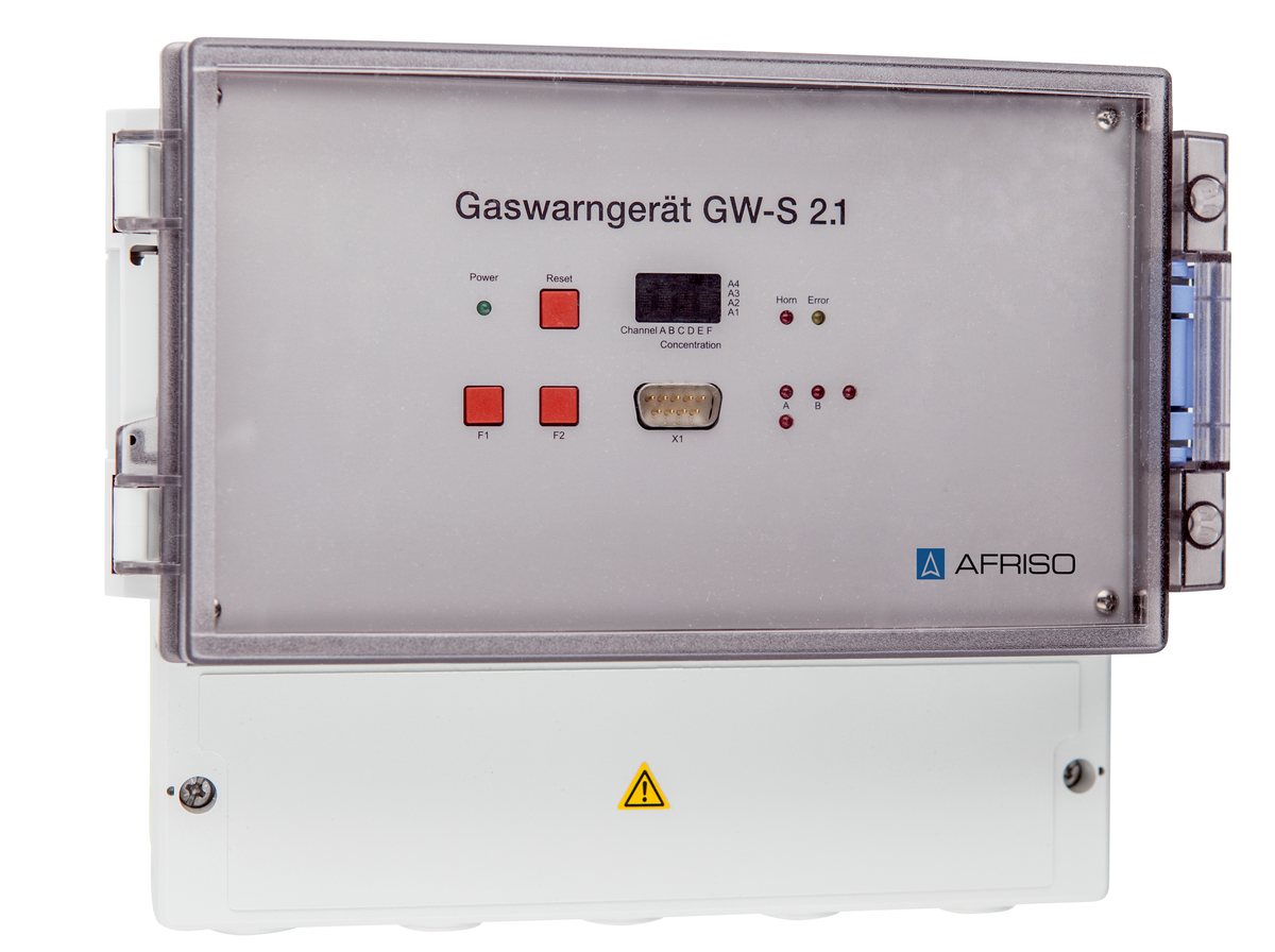 AFRISO Gaswarngerät GW-S 2.1 Wandgehäuse, für 2 Gassensoren 400/500ST SAL 72020 72030