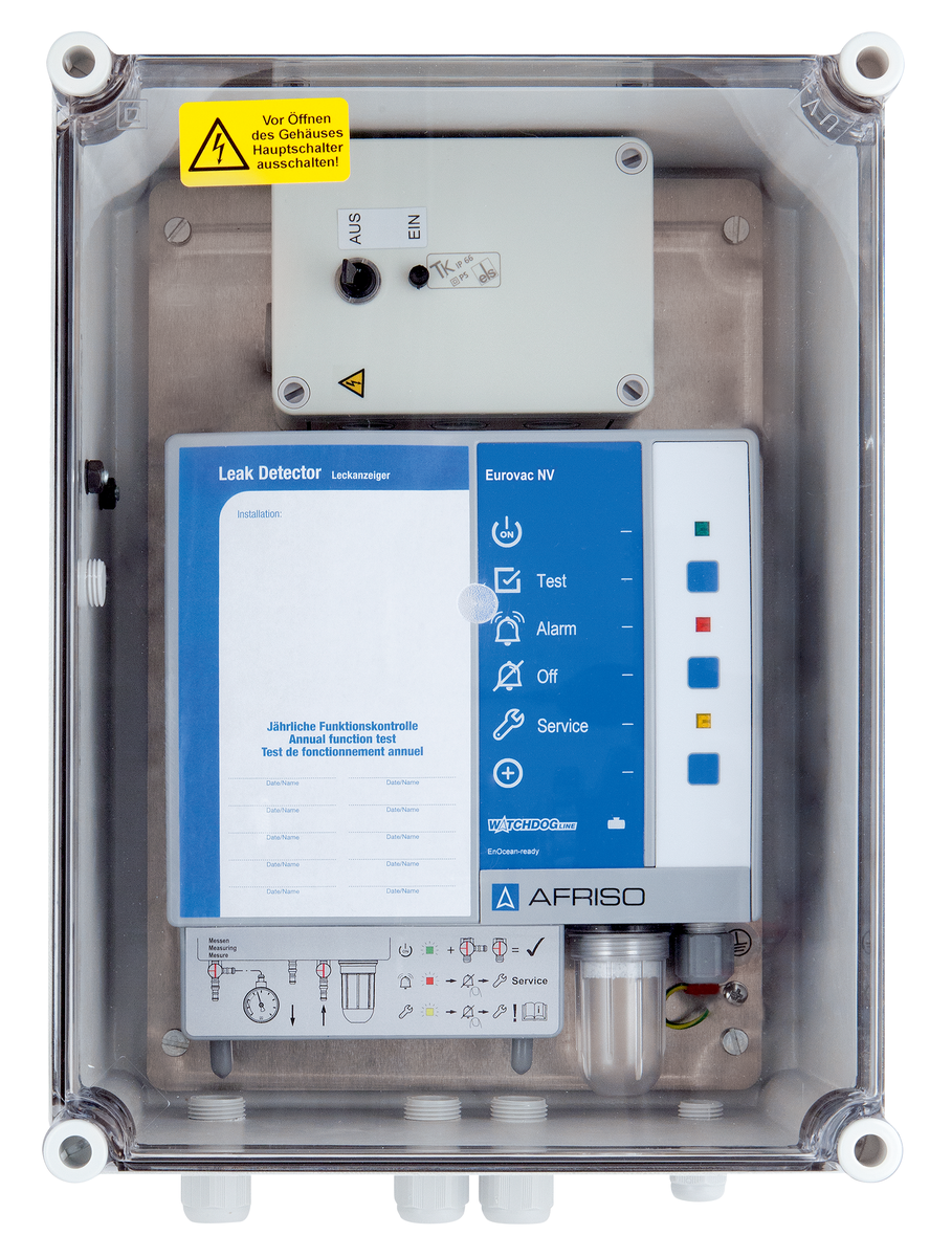AFRISO Vakuum-Leckanzeiger Eurovac NV im Schutzgehäuse (IP 65) VOR 75130