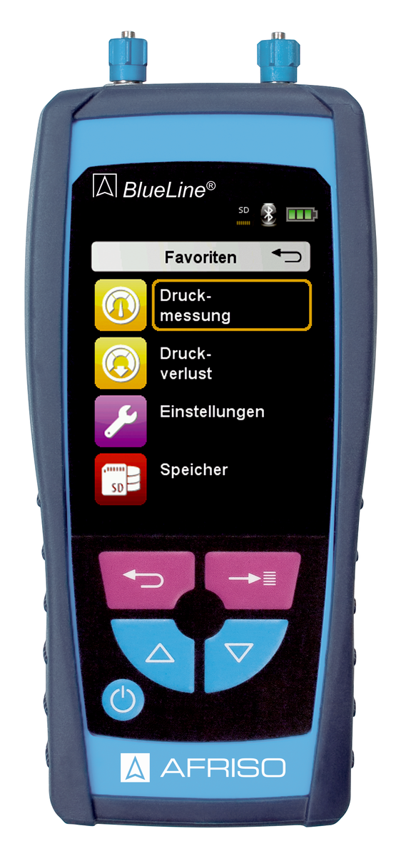 AFRISO Druckmessgerät S4680 ST-F 0/8000mbar 2x Festo VOR 3990 4000