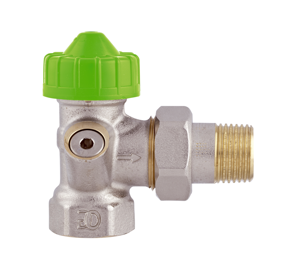 AFRISO Thermostat-Ventilunterteil VarioQ L Eck DN10 Rp3/8 x R3/8 SAL 96600 96610 96620