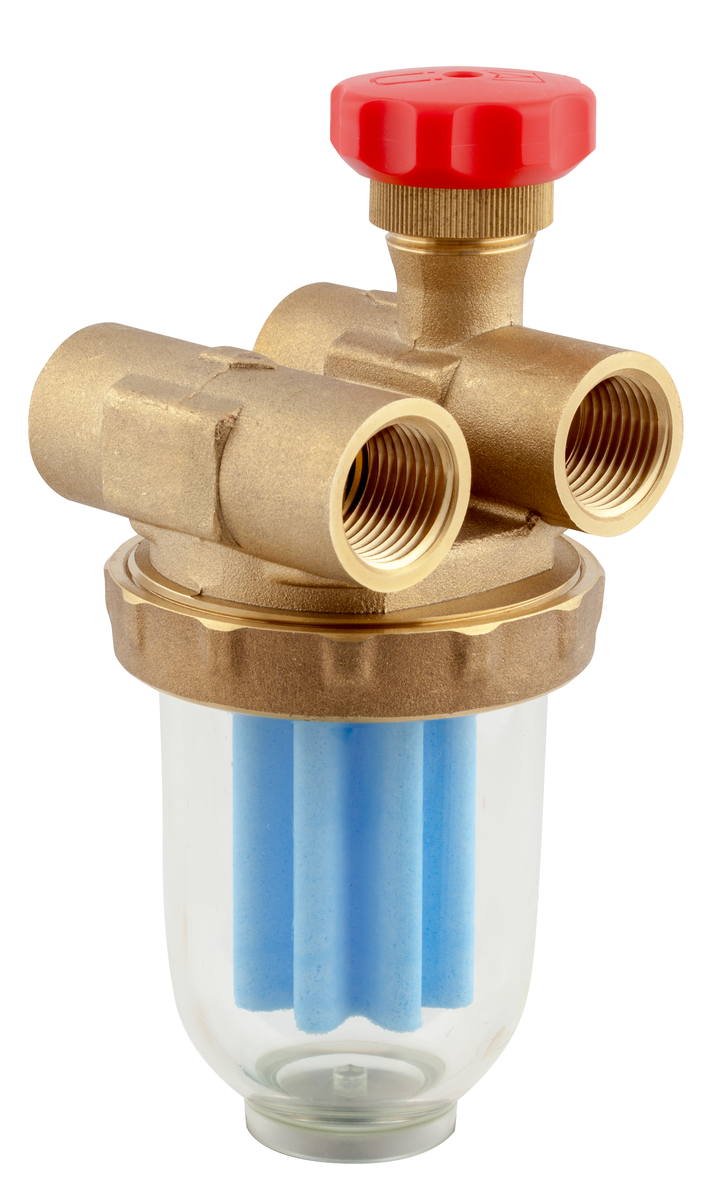 AFRISO Zweistrangfilter Z 1/2 500 Si Sikusieb 50-70 my, 2x G1/2 IG-2x G1/2 IG SAL 99270