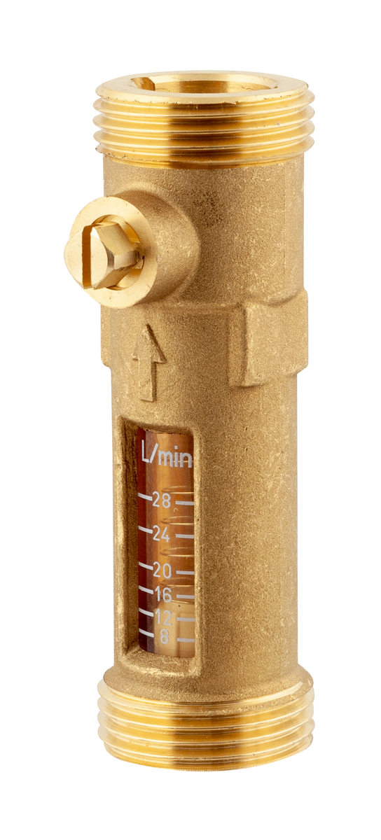AFRISO Durchflussmesser DFM 15-2M G3/4 AG x G3/4 AG, 8-28 Liter/min SAL 70760 70810
