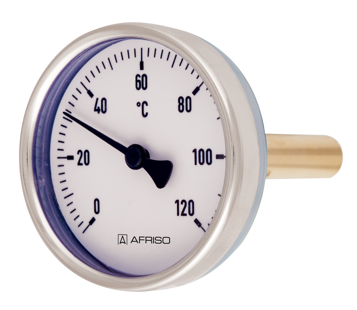 Bimetal stainless steel thermometer BiTh E - AFRISO - AFRISO