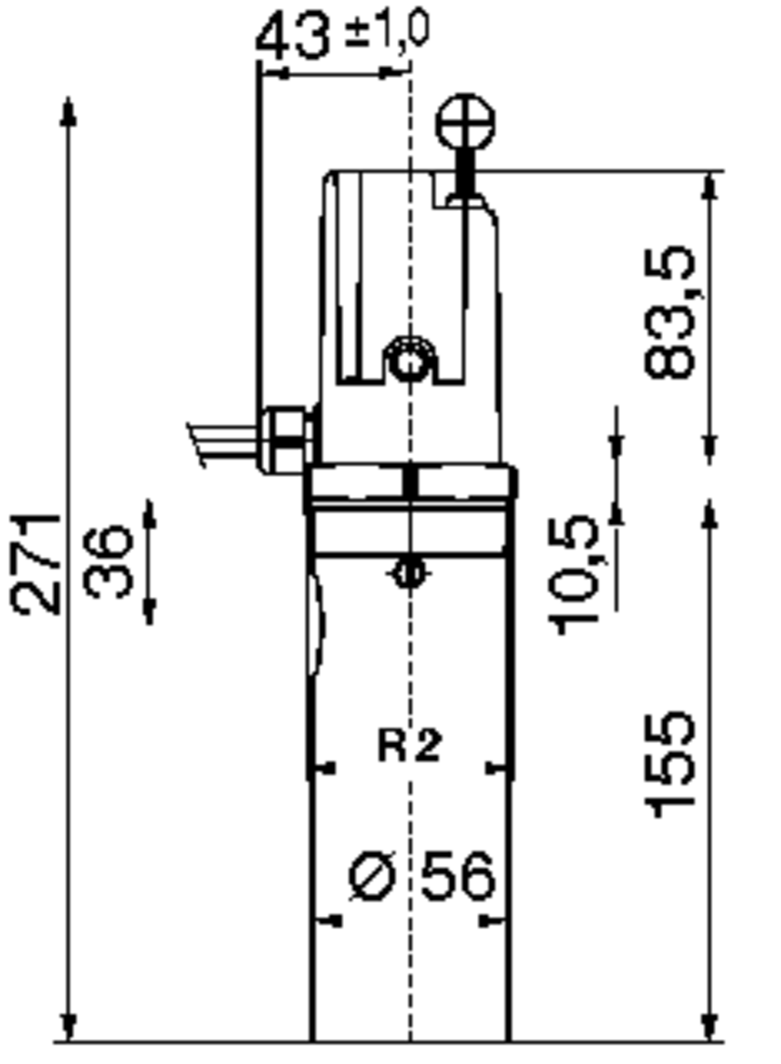 AFRISO Wassermangelsicherung WMS-WP6-R2 mit Anschlussgewinde R2 AG BEF 90600