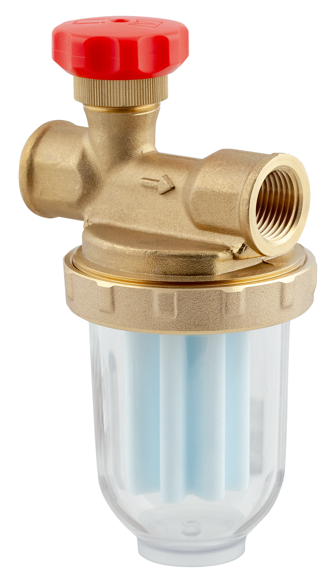AFRISO Einstrangfilter V 1/2 500 Si Sikusieb 50-70 my, G1/2 IG - G1/2 IG SAL 99190 99200