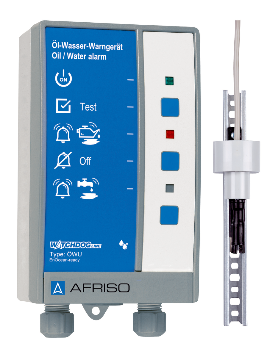 AFRISO Öl-Wasser-Warngerät ÖWU mit Wandschienensonde Öl-Wasser 75440 object_image_98482imagemain_de