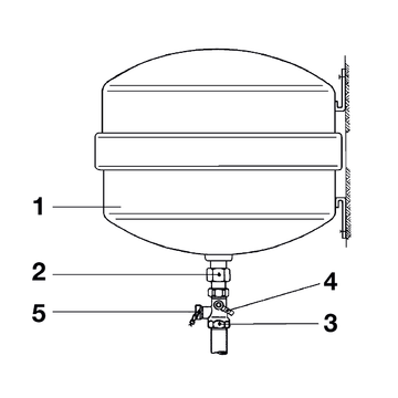 AFRISO Kappenventil G3/4 x G3/4 mit Ablasshahn ANW 111360 111370