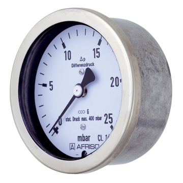 Afriso Standard capsule pressure gauges for differential pressure type D9