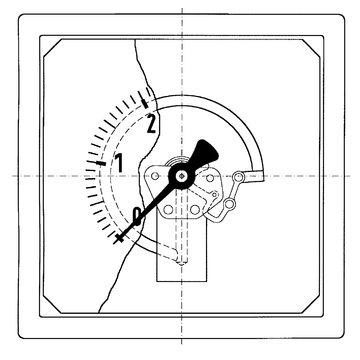 Afriso Rohrfeder-Profilmanometer Typ D3