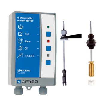 AFRISO Öl-Wassermelder OM5/1 AC 230V, fünfkanalig SAL 74540 20110
