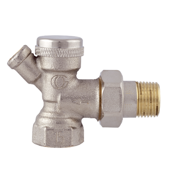 AFRISO Heizkörperrücklaufverschraubung 454Q S Eck DN10 Rp3/8 x R3/8 SAL 93860 93870 93930 93940