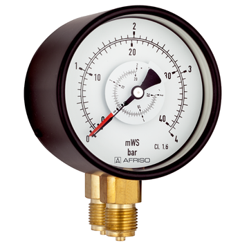 AFRISO Rohrfeder-Differenzdruckmanometer RF100Dif 0/0,6bar G1/2B radial Kl.1,6 D201 61420 61430 61440 61450 61460 61470 61480 61490 61500 61510 61520 object_image_98397imagemain_dech