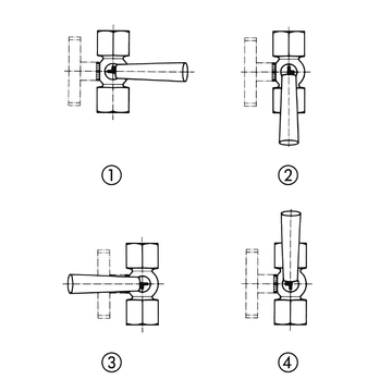 AFRISO Manometer-Absperrhahn G1/4 Muffe x Muffe, Messing, PN6 SCD 98390 98400 98410 98420 98430 98440 98460 98470 98480 98490 98500 98520 98530 98540 98550 98560 98570 98580 98600 98610 98630 98640