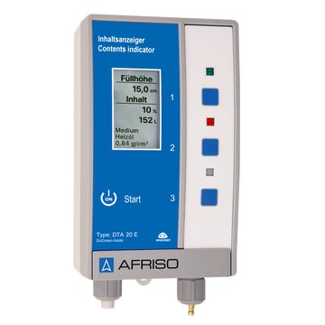 AFRISO Digitaler Tankinhaltsanzeiger  DTA 20 E mit Pneumofix 2 SAL 72890 72900 4620 4630