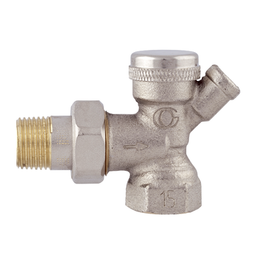 AFRISO Heizkörperrücklaufverschraubung 454Q S Eck DN10 Rp3/8 x R3/8 SAR 93860 93870 93930 93940