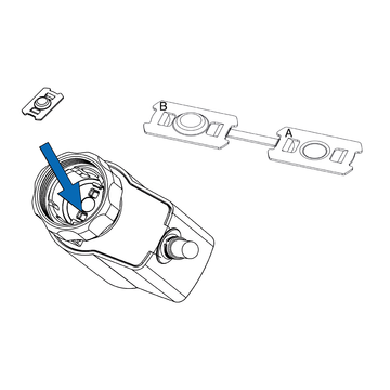 Thermischer Stellantrieb TSA 13 FO AC230V ANW 9060 9070