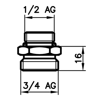 AFRISO Kombiblock VarioQ-Kombi S Eck DN15 G1/2 AG BEF 92780 92790 92810 92820