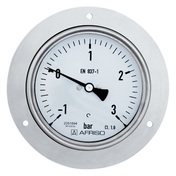 Afriso Bourdon tube pressure gauges for industrial applications Type D4