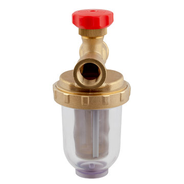 AFRISO Einstrangfilter V 1/2 500 St Stahlsieb 100 my, G1/2 IG - G1/2 IG VOR 99200