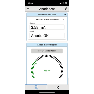 AFRISO Anode tester CAPBs® sens AT 10