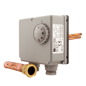 Afriso Twin thermostats with housing GDT