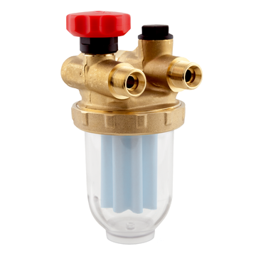 AFRISO Einstrangfilter R 500 Si Sikusieb 50-70 my, G3/8 IG - 2x G3/8 AG SAL 99120