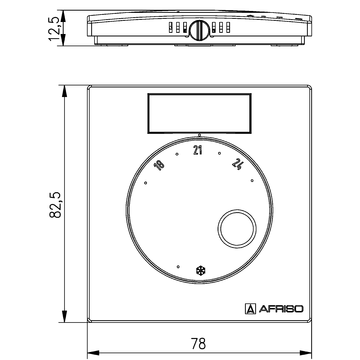 AFRISO Raumfühler FT Temperatur BEF 73810