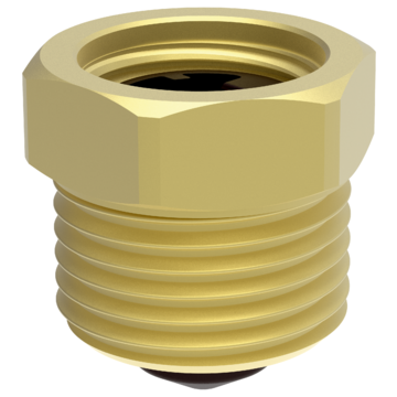 AFRISO Montageventil G3/8 x R1/2 Muffe x Zapfen, Messing VOR 110280
