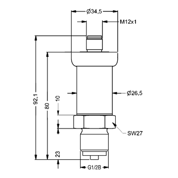 AFRISO Pressure transducers DMU 30 Industrial version