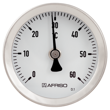 Afriso Bimetal thermometer for industrial applications BiTh I