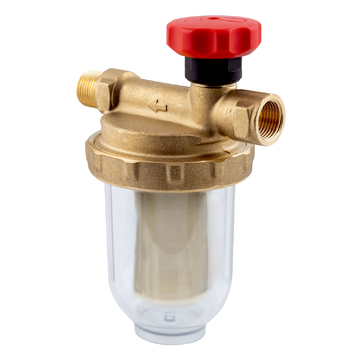 AFRISO Einstrangfilter V 500 St Stahlsieb 100 my, G3/8 IG - G3/8 AG SAR 99170